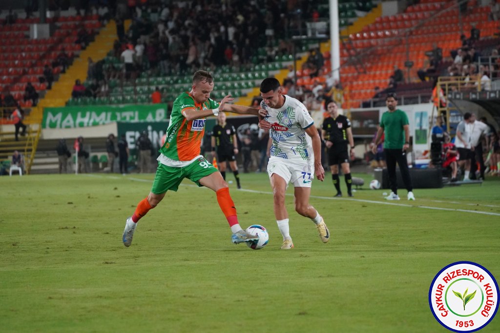 CORENDON ALANYASPOR 1 - 0 ÇAYKUR RİZESPOR