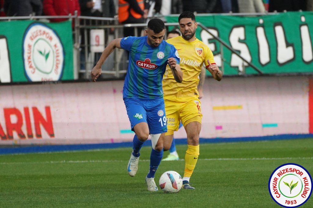 ÇAYKUR RİZESPOR A.Ş. 3 - 0 BELLONA KAYSERİSPOR