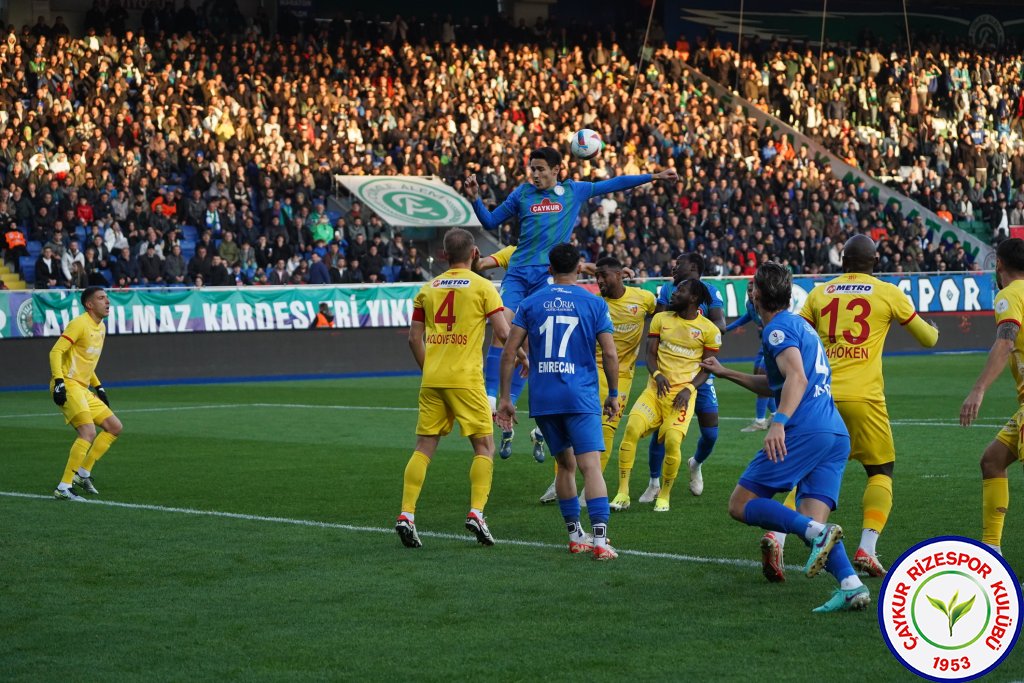 ÇAYKUR RİZESPOR A.Ş. 3 - 0 BELLONA KAYSERİSPOR