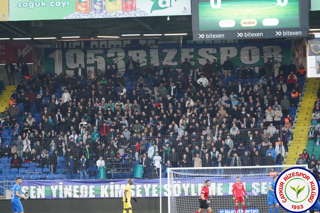 ÇAYKUR RİZESPOR A.Ş. 3 - 0 BELLONA KAYSERİSPOR