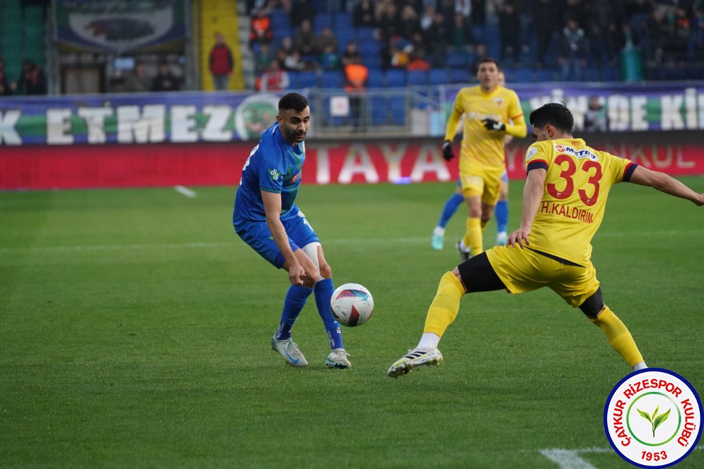 ÇAYKUR RİZESPOR A.Ş. 3 - 0 BELLONA KAYSERİSPOR