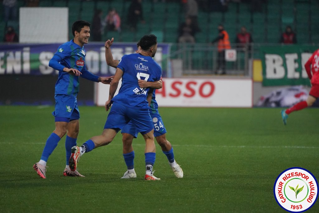 ÇAYKUR RİZESPOR A.Ş. 3 - 0 BELLONA KAYSERİSPOR