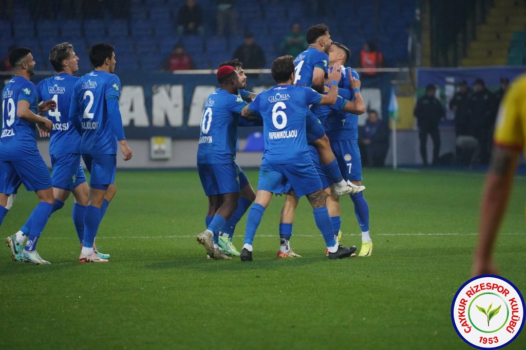 ÇAYKUR RİZESPOR A.Ş. 3 - 0 BELLONA KAYSERİSPOR