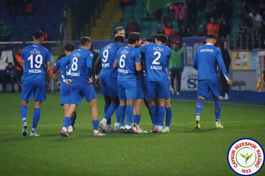 ÇAYKUR RİZESPOR A.Ş. 3 - 0 BELLONA KAYSERİSPOR