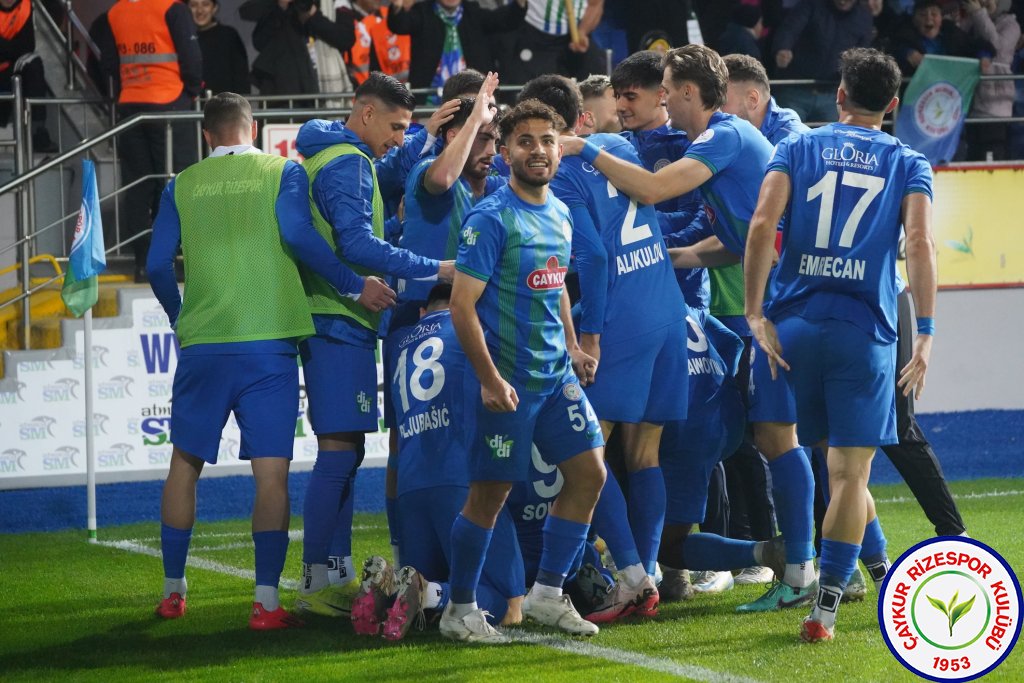 ÇAYKUR RİZESPOR A.Ş. 3 - 0 BELLONA KAYSERİSPOR