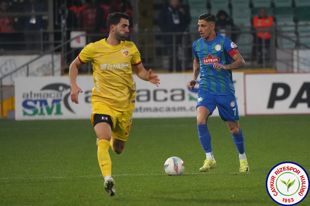 ÇAYKUR RİZESPOR A.Ş. 3 - 0 BELLONA KAYSERİSPOR