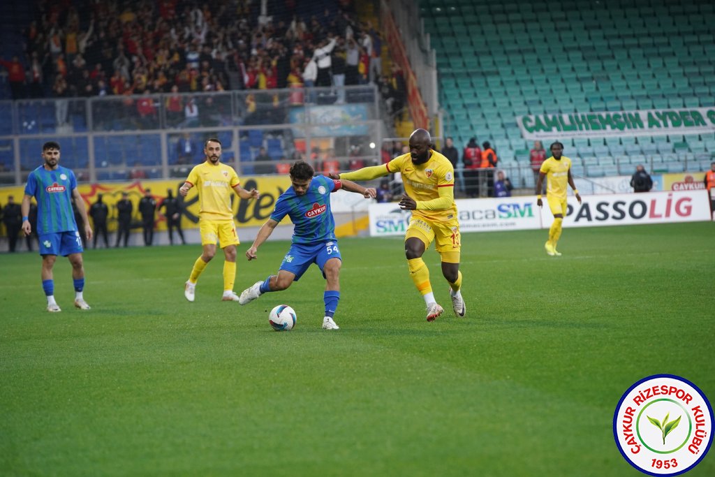 ÇAYKUR RİZESPOR A.Ş. 3 - 0 BELLONA KAYSERİSPOR