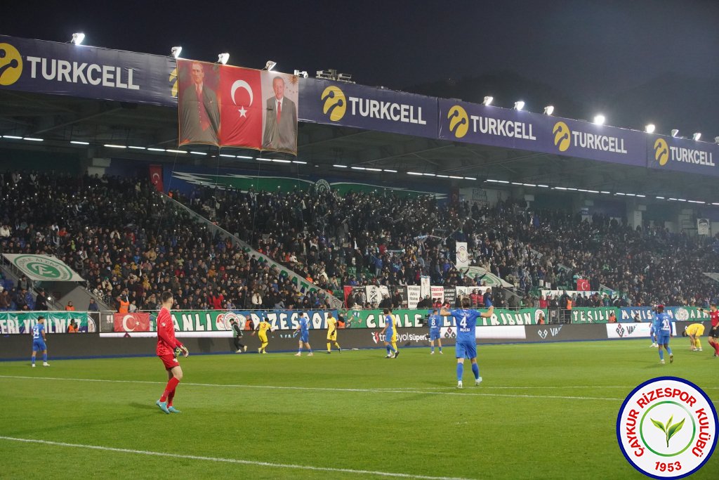 ÇAYKUR RİZESPOR A.Ş. 3 - 0 BELLONA KAYSERİSPOR