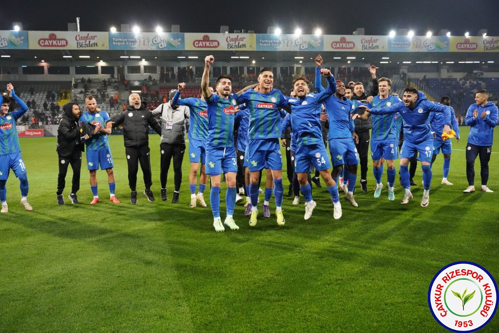 ÇAYKUR RİZESPOR A.Ş. 3 - 0 BELLONA KAYSERİSPOR