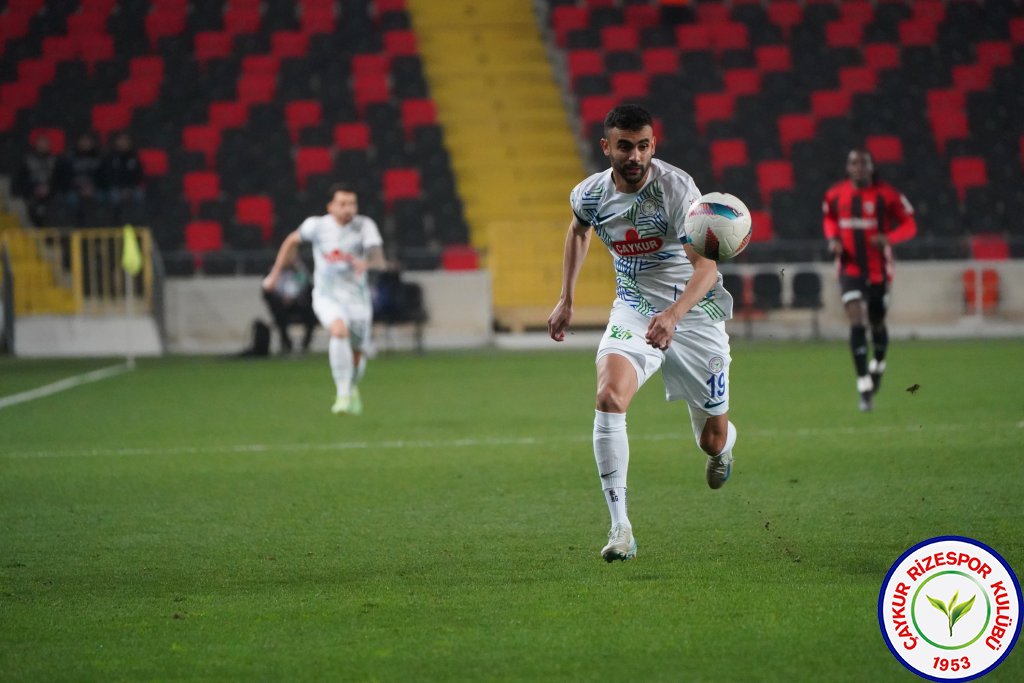 GAZİANTEP FUTBOL KULÜBÜ 1-0 ÇAYKUR RİZESPOR