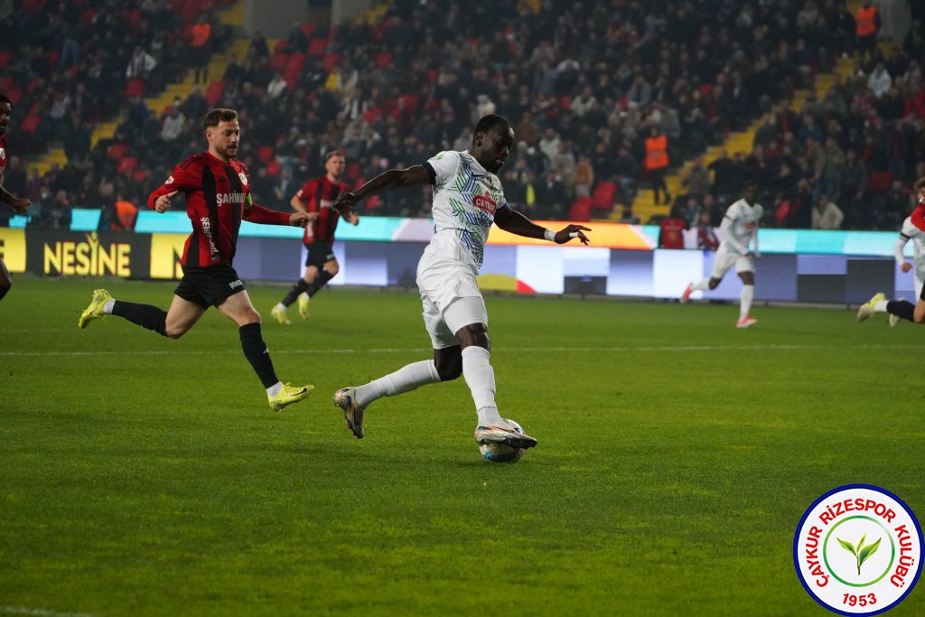 GAZİANTEP FUTBOL KULÜBÜ 1-0 ÇAYKUR RİZESPOR