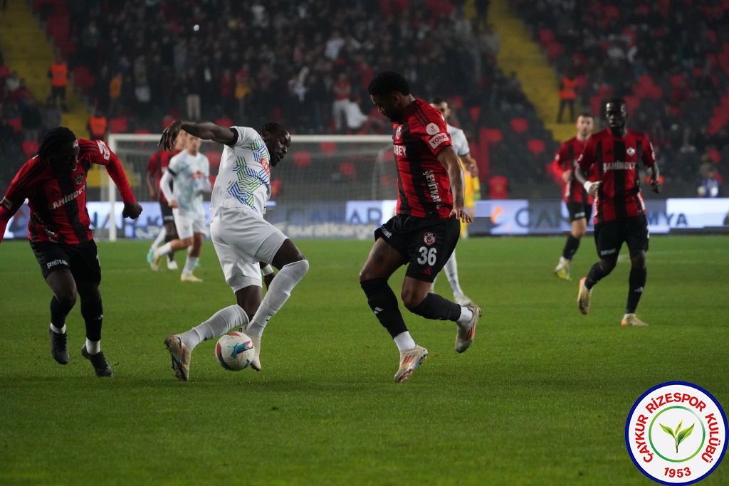 GAZİANTEP FUTBOL KULÜBÜ 1-0 ÇAYKUR RİZESPOR