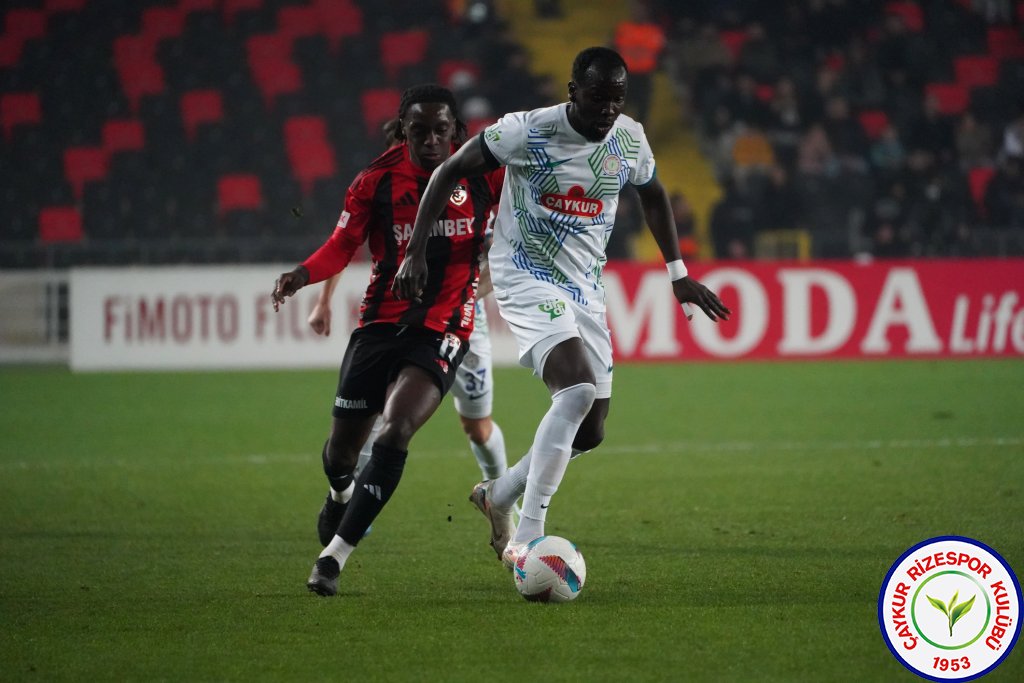 GAZİANTEP FUTBOL KULÜBÜ 1-0 ÇAYKUR RİZESPOR