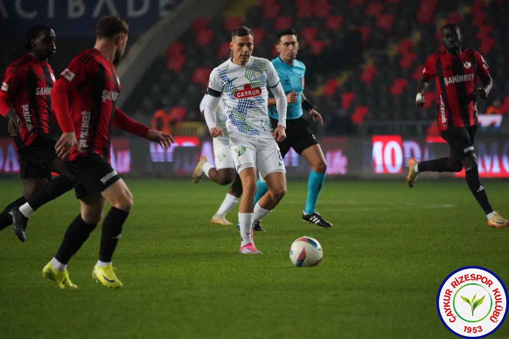 GAZİANTEP FUTBOL KULÜBÜ 1-0 ÇAYKUR RİZESPOR