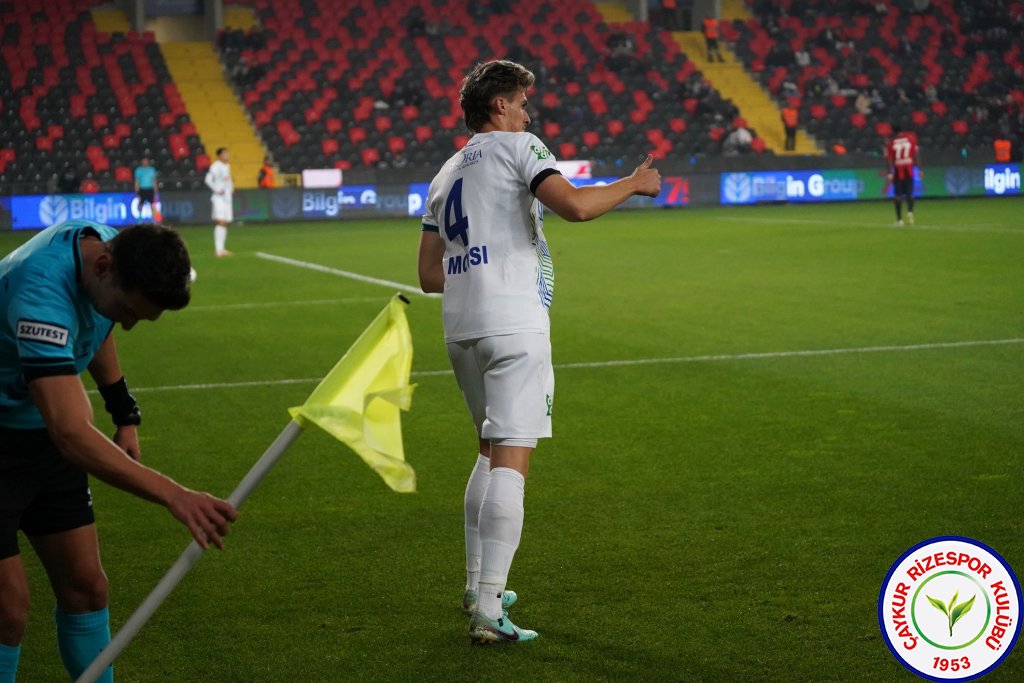 GAZİANTEP FUTBOL KULÜBÜ 1-0 ÇAYKUR RİZESPOR