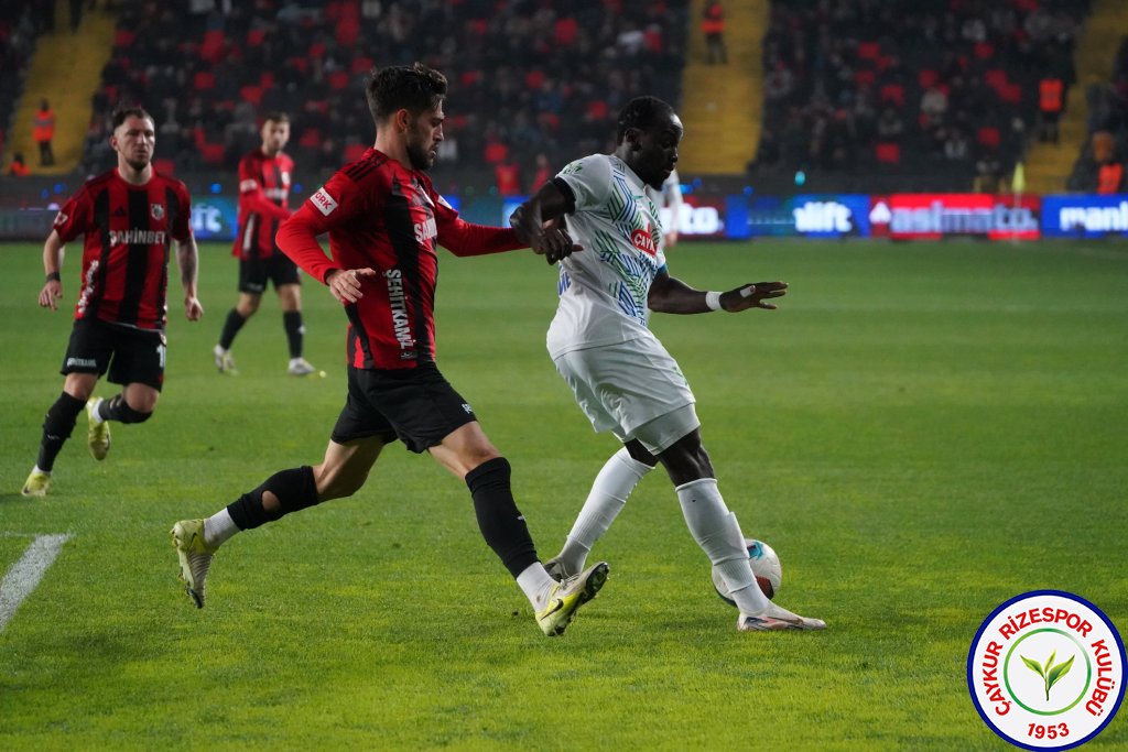 GAZİANTEP FUTBOL KULÜBÜ 1-0 ÇAYKUR RİZESPOR