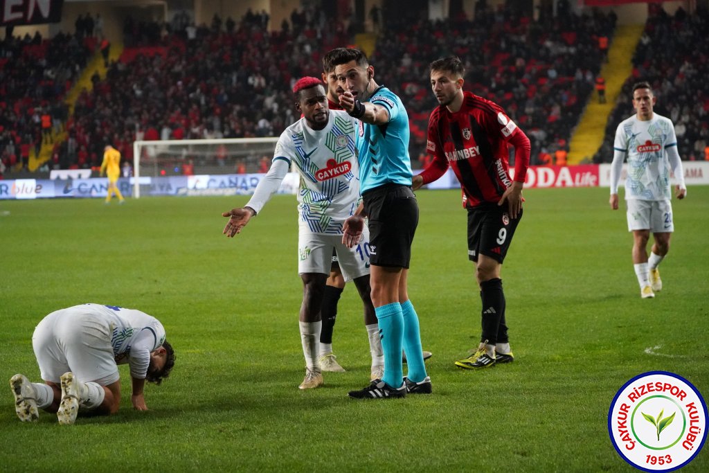 GAZİANTEP FUTBOL KULÜBÜ 1-0 ÇAYKUR RİZESPOR