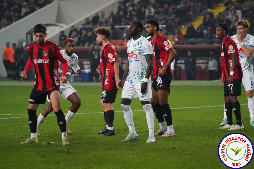 GAZİANTEP FUTBOL KULÜBÜ 1-0 ÇAYKUR RİZESPOR