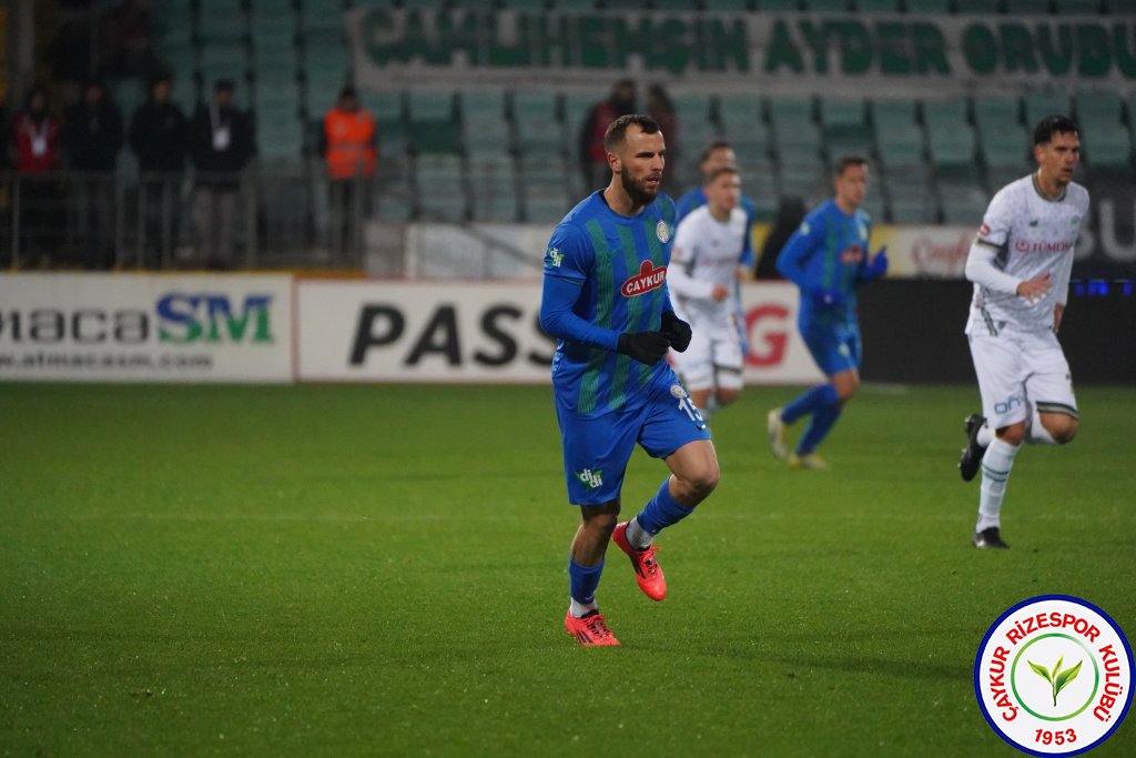 ÇAYKUR RİZESPOR 1 - 1 TÜMOSAN KONYASPOR