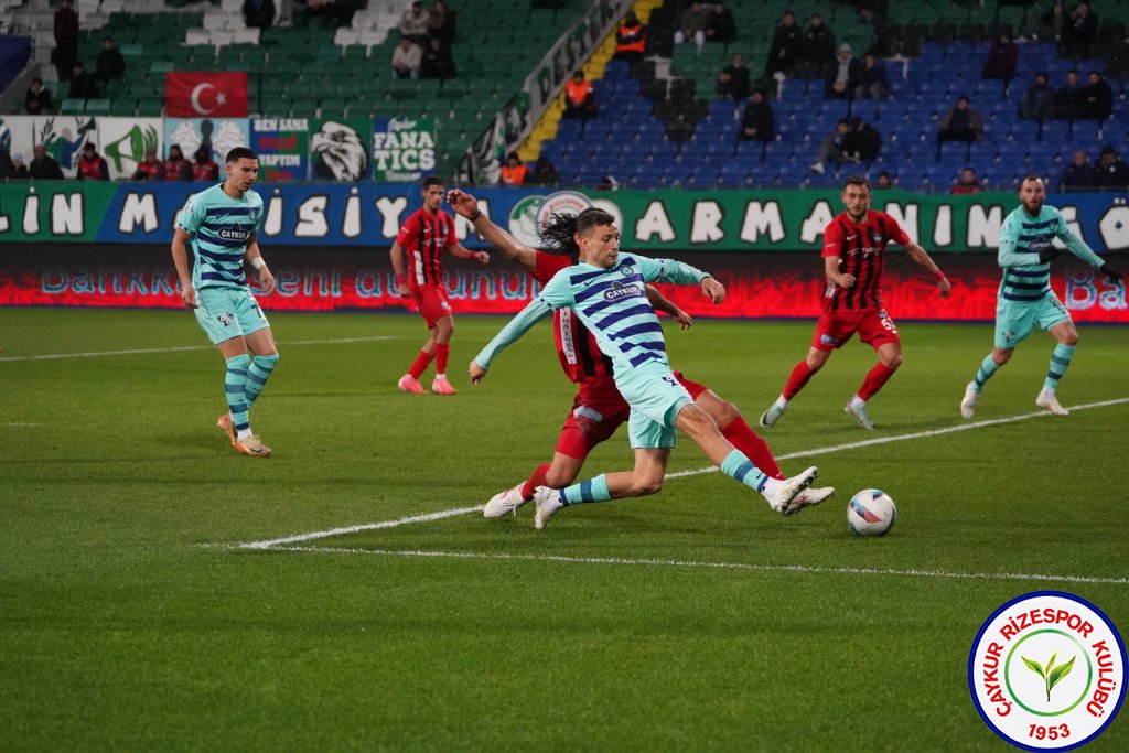 ÇAYKUR RİZESPOR 6-0 ARTI DEĞER VANSPOR FK