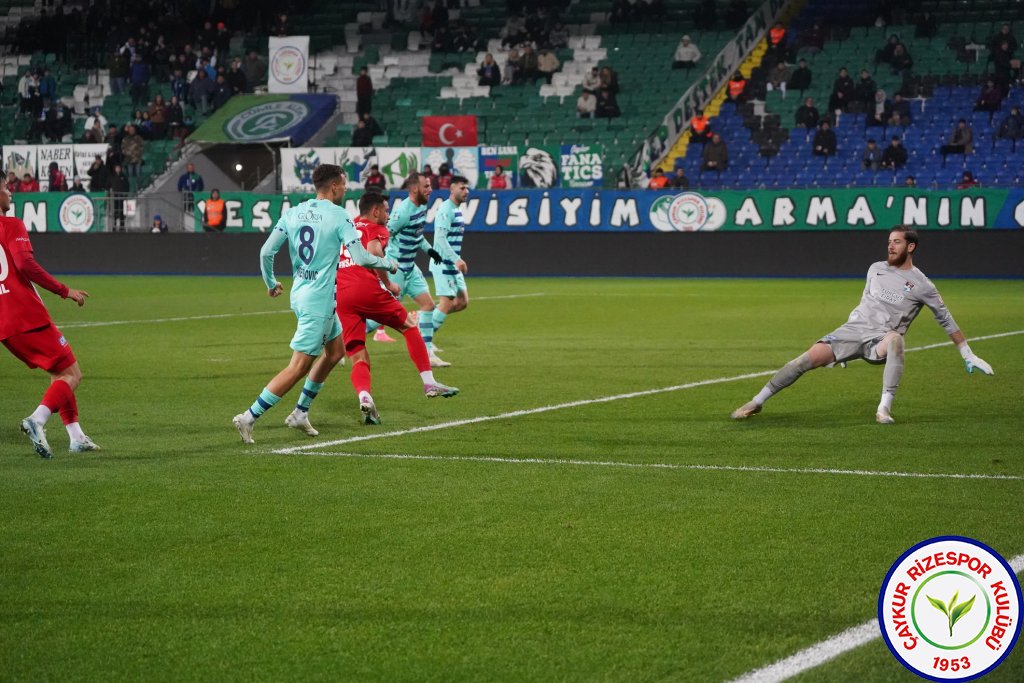 ÇAYKUR RİZESPOR 6-0 ARTI DEĞER VANSPOR FK