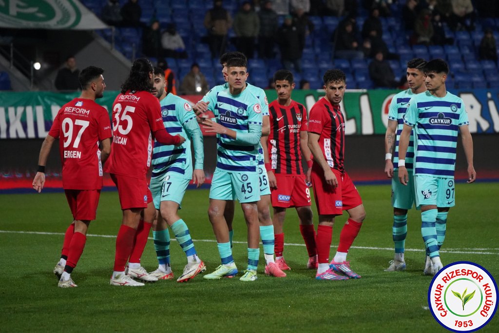 ÇAYKUR RİZESPOR 6-0 ARTI DEĞER VANSPOR FK