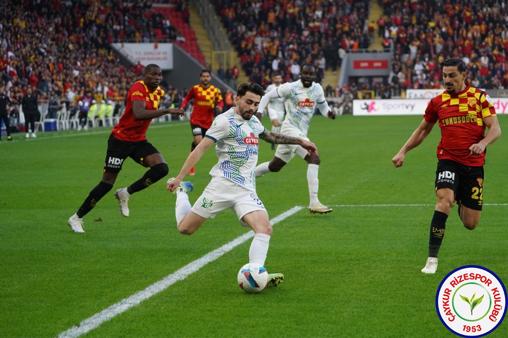 GÖZTEPE A.Ş. 3 - 0 ÇAYKUR RİZESPOR A.Ş.