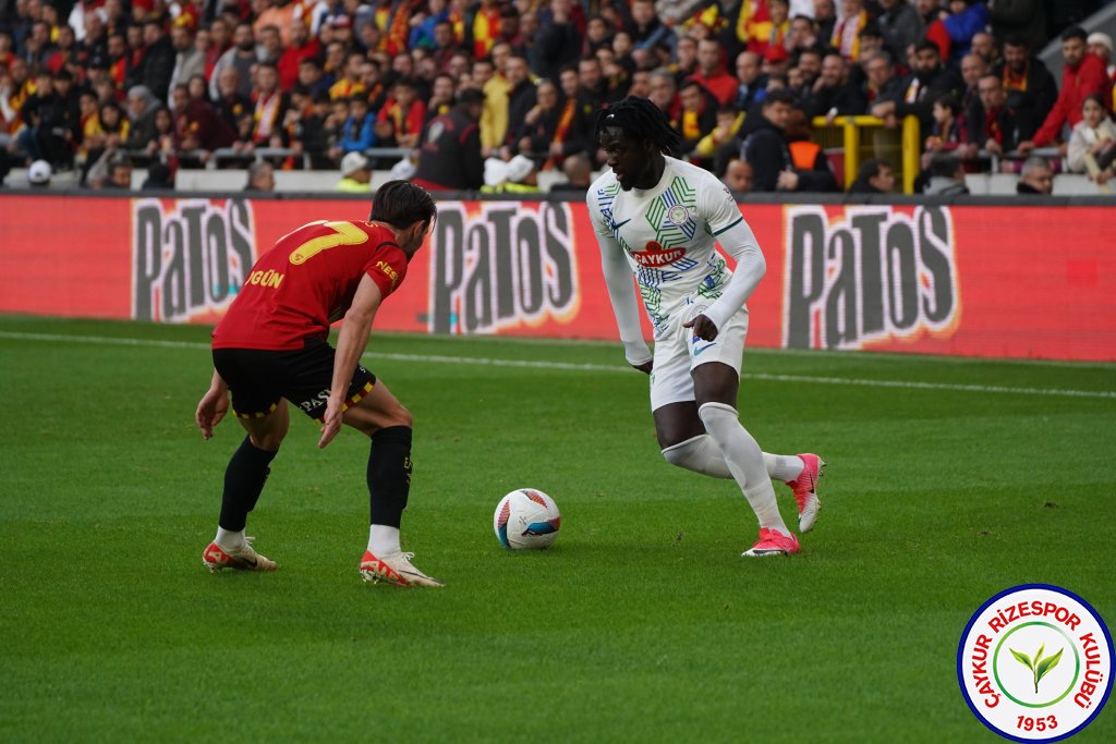 GÖZTEPE A.Ş. 3 - 0 ÇAYKUR RİZESPOR A.Ş.