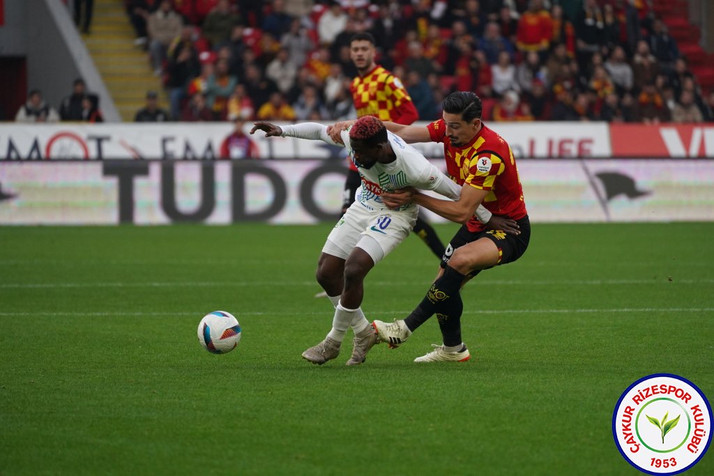 GÖZTEPE A.Ş. 3 - 0 ÇAYKUR RİZESPOR A.Ş.