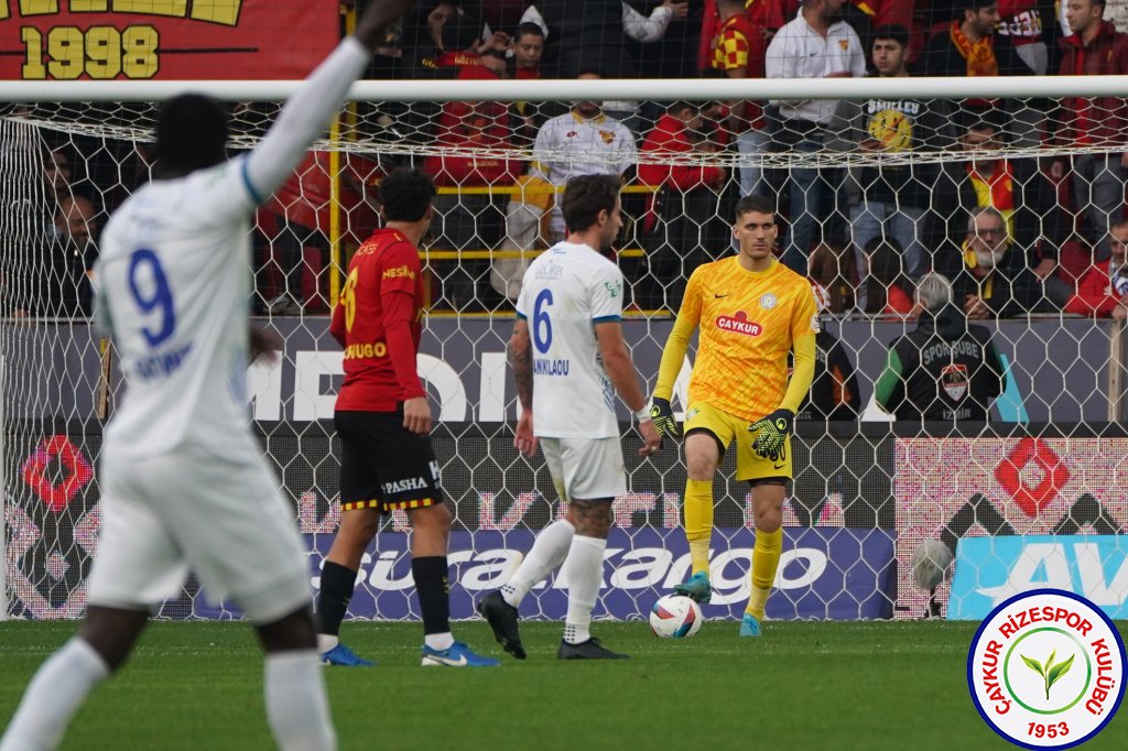 GÖZTEPE A.Ş. 3 - 0 ÇAYKUR RİZESPOR A.Ş.