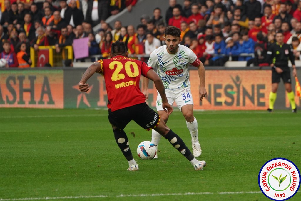 GÖZTEPE A.Ş. 3 - 0 ÇAYKUR RİZESPOR A.Ş.