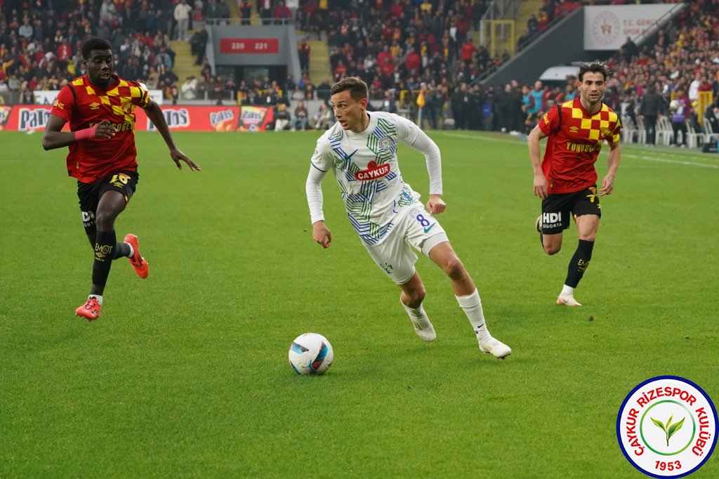 GÖZTEPE A.Ş. 3 - 0 ÇAYKUR RİZESPOR A.Ş.