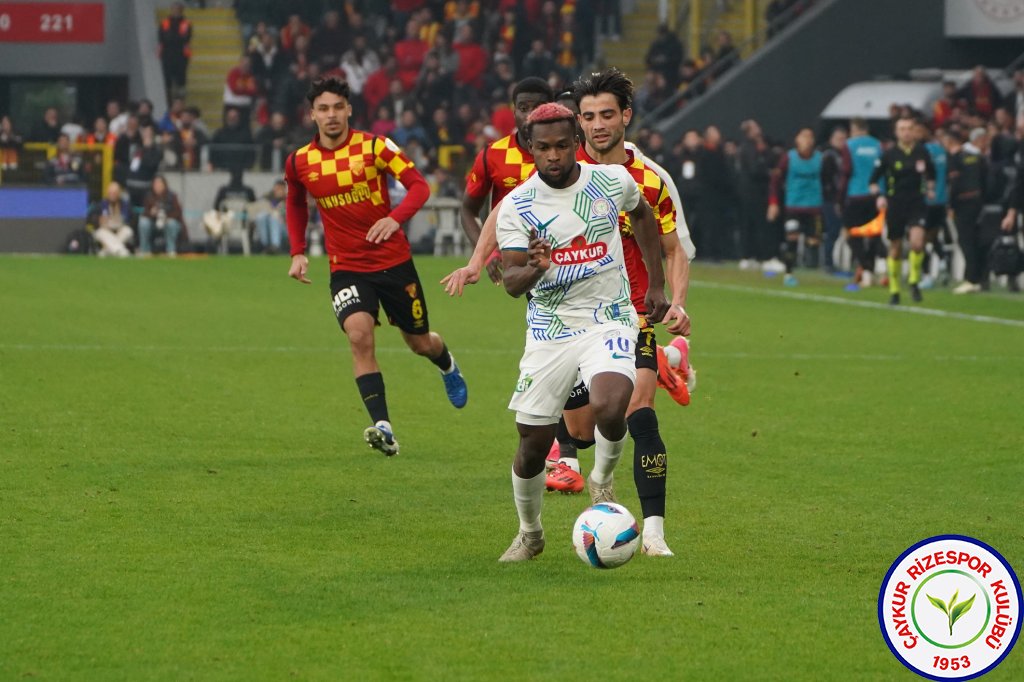 GÖZTEPE A.Ş. 3 - 0 ÇAYKUR RİZESPOR A.Ş.