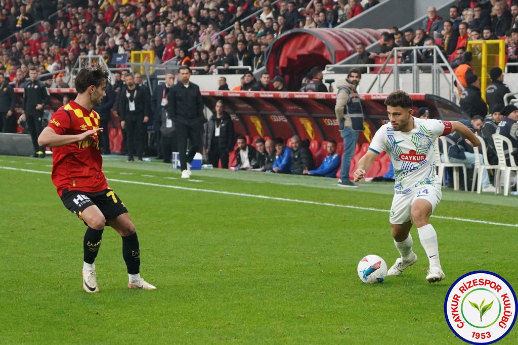 GÖZTEPE A.Ş. 3 - 0 ÇAYKUR RİZESPOR A.Ş.