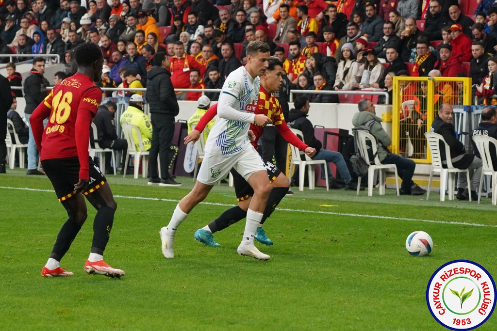 GÖZTEPE A.Ş. 3 - 0 ÇAYKUR RİZESPOR A.Ş.