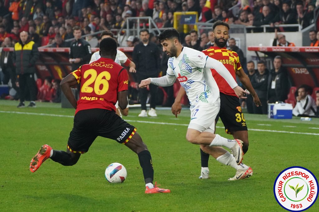 GÖZTEPE A.Ş. 3 - 0 ÇAYKUR RİZESPOR A.Ş.