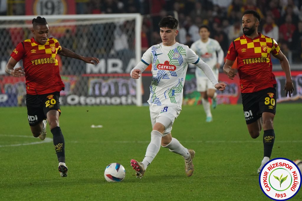 GÖZTEPE A.Ş. 3 - 0 ÇAYKUR RİZESPOR A.Ş.