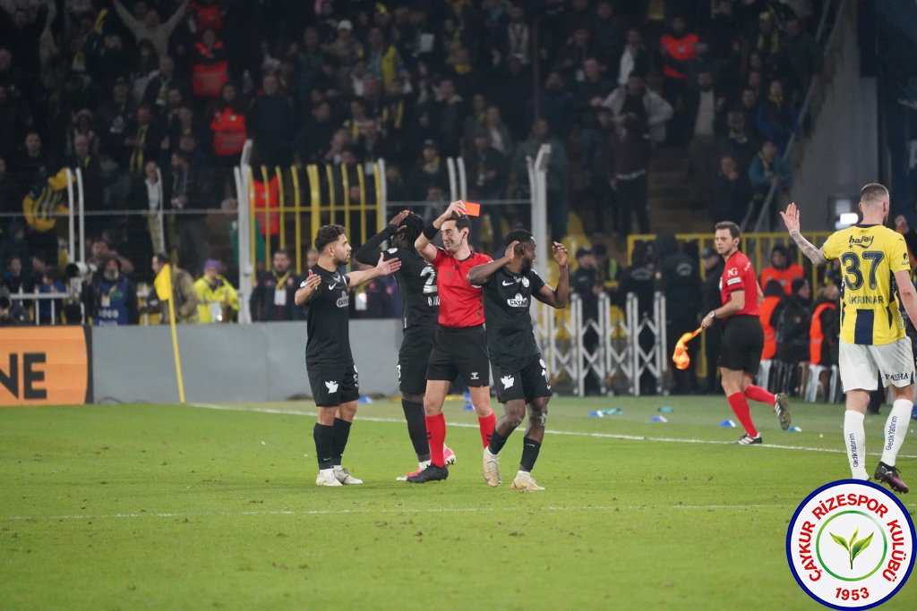 FENERBAHÇE 3 - 2 ÇAYKUR RİZESPOR