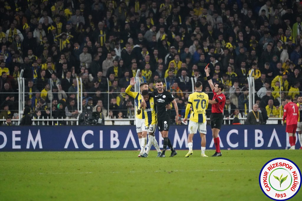 FENERBAHÇE 3 - 2 ÇAYKUR RİZESPOR