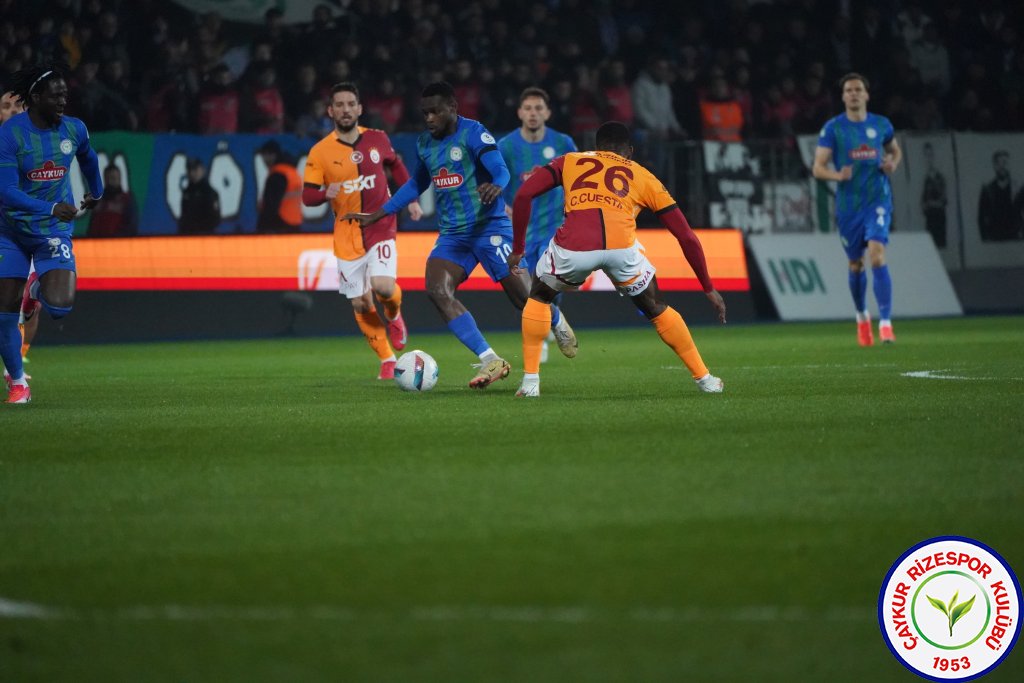 ÇAYKUR RİZESPOR 1 - 2 GALATASARAY