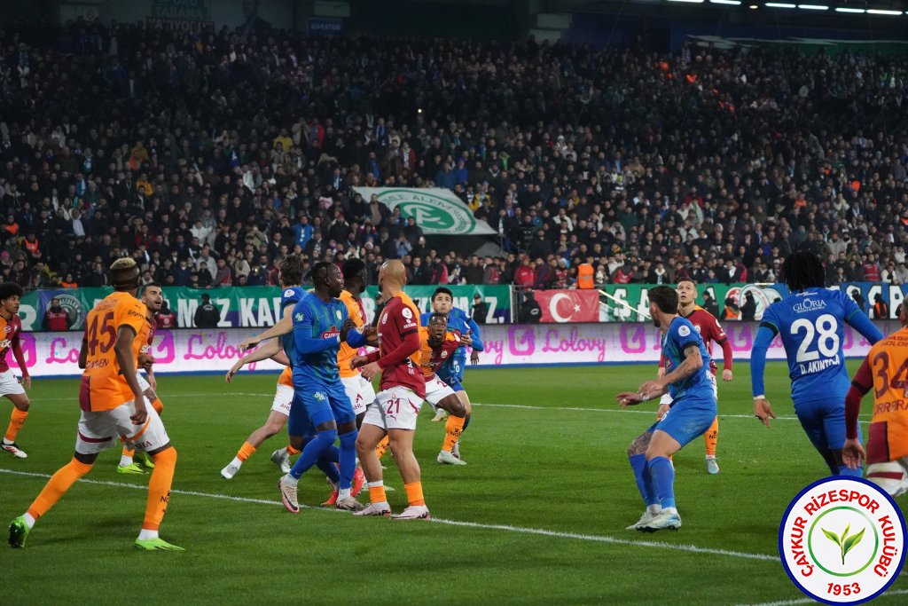 ÇAYKUR RİZESPOR 1 - 2 GALATASARAY