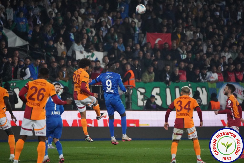 ÇAYKUR RİZESPOR 1 - 2 GALATASARAY