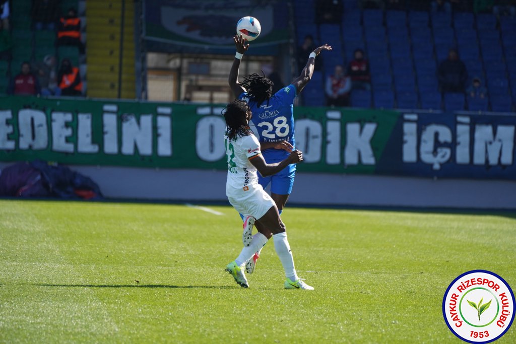 ÇAYKUR RİZESPOR A.Ş. 3 - 1 CORENDON ALANYASPOR