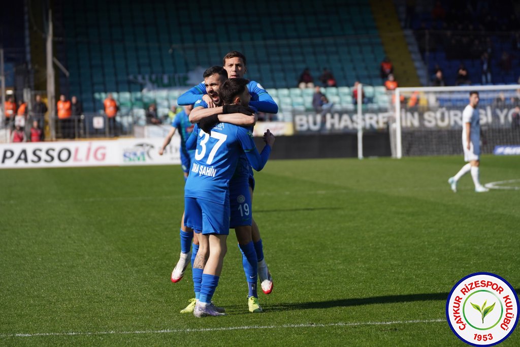 ÇAYKUR RİZESPOR A.Ş. 3 - 1 CORENDON ALANYASPOR