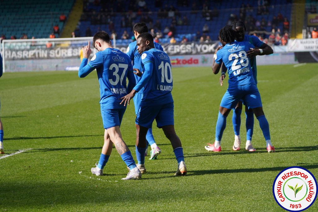 ÇAYKUR RİZESPOR A.Ş. 3 - 1 CORENDON ALANYASPOR