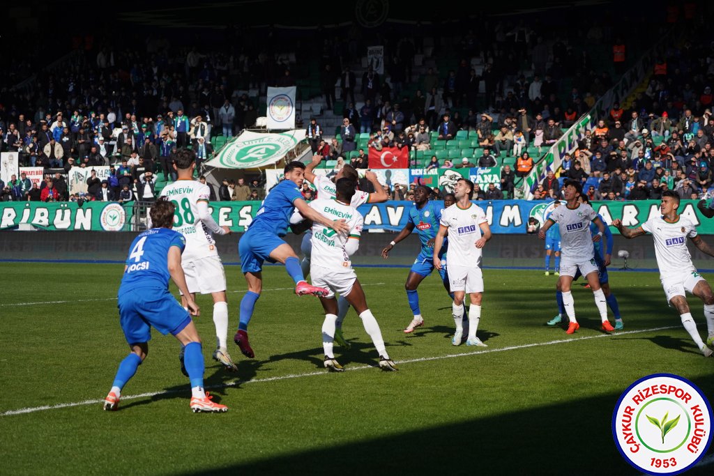 ÇAYKUR RİZESPOR A.Ş. 3 - 1 CORENDON ALANYASPOR