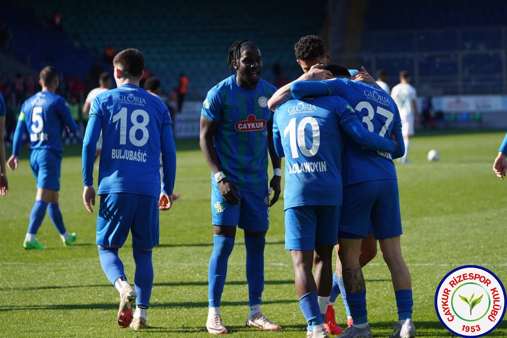 ÇAYKUR RİZESPOR A.Ş. 3 - 1 CORENDON ALANYASPOR