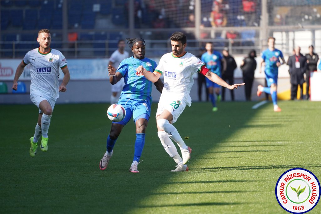 ÇAYKUR RİZESPOR A.Ş. 3 - 1 CORENDON ALANYASPOR