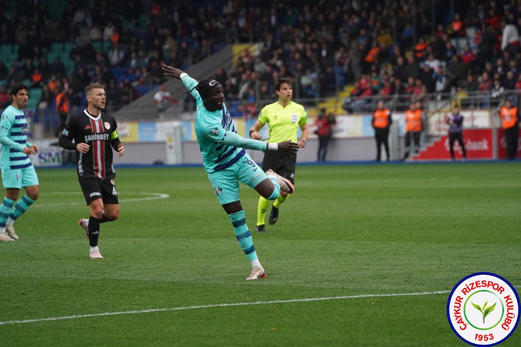ÇAYKUR RİZESPOR 2 - 0 GAZİANTEP FUTBOL KULÜBÜ