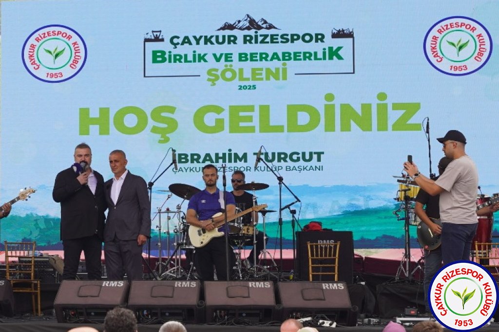 Çaykur Rizespor Birlik ve Beraberlik Şöleni Yoğun İlgi Gördü